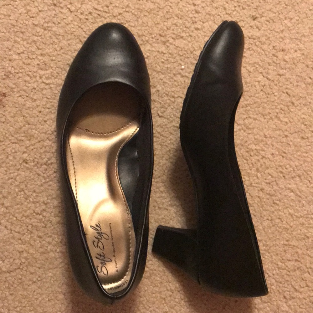 Hush Puppies Leather Heels